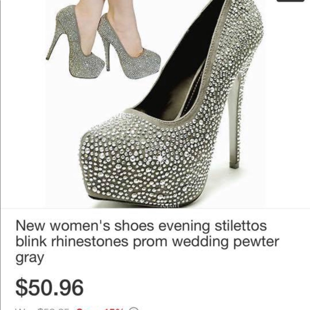 Mascotte Rhinestone Pumps - Picture 5 of 5